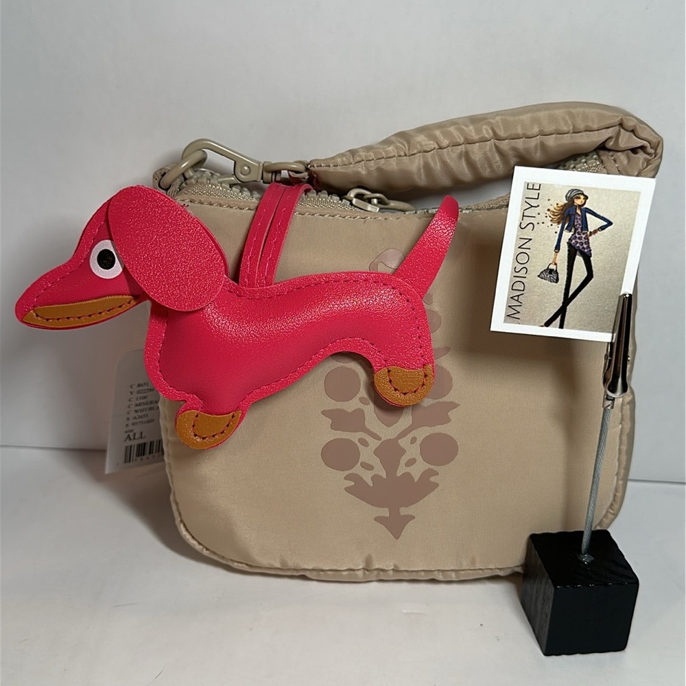 Micro Bag Dog Accent Charm - 1059